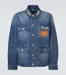 Embellished denim jacket Embellished denim jacket