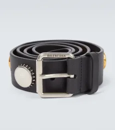Embellished leather belt Embellished leather belt