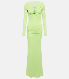 Embellished off-shoulder gown Embellished off-shoulder gown