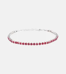Embellished tennis anklet Embellished tennis anklet