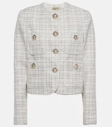 Embellished tweed jacket Embellished tweed jacket