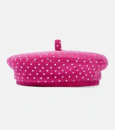 Embellished wool-blend beret Embellished wool-blend beret