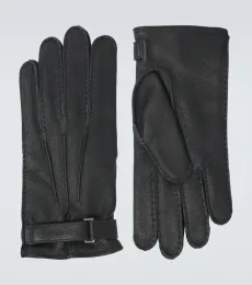 Embossed leather gloves Embossed leather gloves