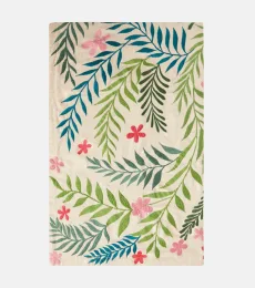 Embroidered cotton tablecloth