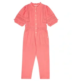 Embroidered linen jumpsuit Embroidered linen jumpsuit