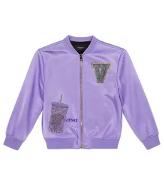 Embroidered varsity jacket Embroidered varsity jacket