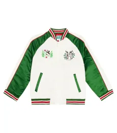 Embroidered varsity jacket Embroidered varsity jacket