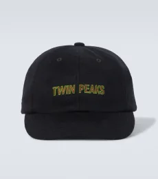 Embroidered wool baseball cap Embroidered wool baseball cap