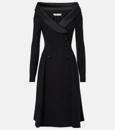 Emotional Essence off-shoulder midi dress