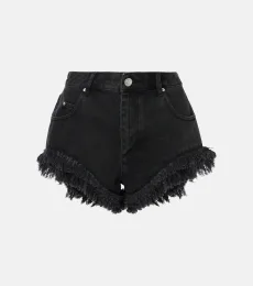Eneidao fringed denim shorts Eneidao fringed denim shorts