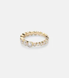Ensemble Croissant 18kt gold ring with diamonds Ensemble Croissant 18kt gold ring with diamonds