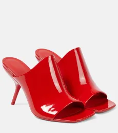 Era patent leather mules Era patent leather mules