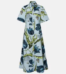 Erdem Floral cotton midi dress Erdem Floral cotton midi dress