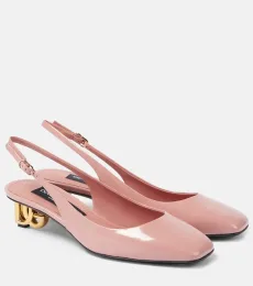 Escarpins slingback Jackie 40 en cuir verni Escarpins slingback Jackie 40 en cuir verni