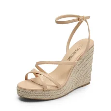 Espadrille Strappy Platform Sandals