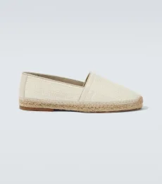 Espadrilles à finitions en daim