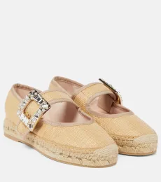 Espadrilles Babies en toile à ornements Espadrilles Babies en toile à ornements