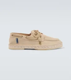 Espadrilles en toile et daim