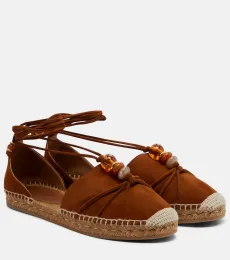 Espadrilles Lemi en daim à ornements Espadrilles Lemi en daim à ornements