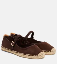Espadrilles Mary Jane en daim Espadrilles Mary Jane en daim