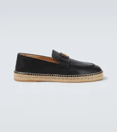 Espadrilles VLogo en cuir