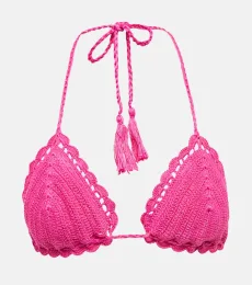 Exclusive to Mytheresa Crochet bikini top Exclusive to Mytheresa Crochet bikini top