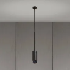 Exhaust Pendant Spotlight Cross Knurl, Graphite Exhaust Pendant Spotlight Cross Knurl, Graphite