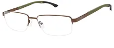 Eyeglasses TRIAD C02 Dark Brown, Dark Brown, 59/19/150 Eyeglasses TRIAD C02 Dark Brown, Dark Brown, 59/19/150