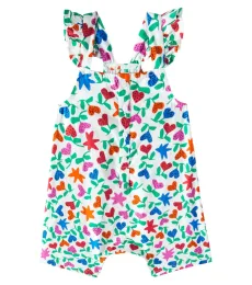 Fábula Bébé Combi-short en coton à fleurs Fábula Bébé Combi-short en coton à fleurs
