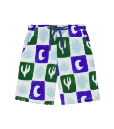 Fábula Bermudas en mezcla de algodón estampadas Fábula Bermudas en mezcla de algodón estampadas