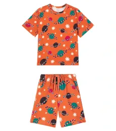 FÃbula Printed T-shirt and shorts set