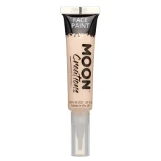 Face Body Paint with Brush Applicator, Pale Skin Face Body Paint with Brush Applicator, Pale Skin