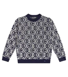 Face Logo cotton sweater Face Logo cotton sweater