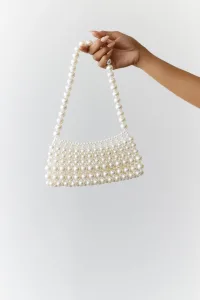 Fashionista Pearl Bag White Fashionista Pearl Bag White