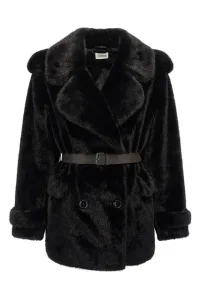 Faux fur coat - Brown