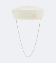 Faux-pearl straw hat Faux-pearl straw hat