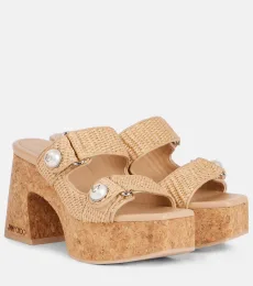 Fayence 95 platform mules Fayence 95 platform mules