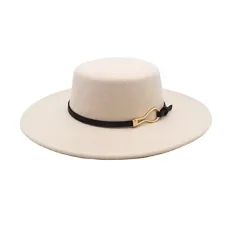 Fedora Hats for Men and Women, Elegant Winter Wool Bucket Hat, 1920s Vintage Cloche Bowler Hats, Velour Melon, Flat Top Wide Brim Hats and Men Cap, beige, One Size Fedora Hats for Men and Women, Elegant Winter Wool Bucket Hat, 1920s Vintage Cloche Bowler Hats, Velour Melon, Flat Top Wide Brim Hats and Men Cap, beige, One Size
