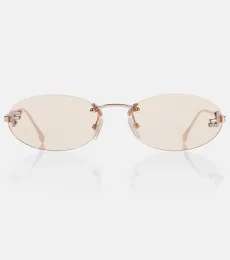 Fendi First Crystal oval sunglasses Fendi First Crystal oval sunglasses