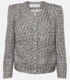 Ferazia metallic tweed jacket Ferazia metallic tweed jacket