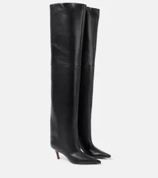 Fiona 60 leather over-the-knee boots