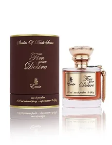 Fire Your Desire by - 100ml Eau de Parfum for Men and Women | Intense Amber Vanilla Fragrance with Cinnamon, & Vanilla | Long-lasting Unisex Perfume for Women & Men Fire Your Desire by - 100ml Eau de Parfum for Men and Women | Intense Amber Vanilla Fragrance with Cinnamon, & Vanilla | Long-lasting Unisex Perfume for Women & Men