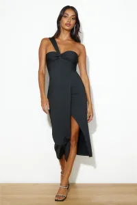 Fit In Everywhere Midi Dress Black Fit In Everywhere Midi Dress Black