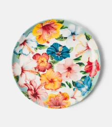 Floral ceramic platter Floral ceramic platter