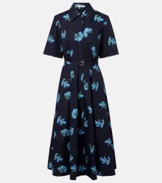 Floral cotton shirt dress Floral cotton shirt dress