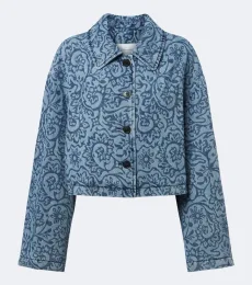 Floral denim jacket Floral denim jacket