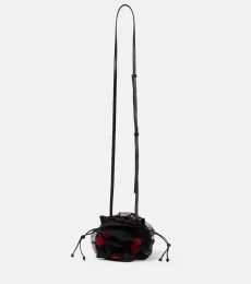 Floral satin bucket bag Floral satin bucket bag