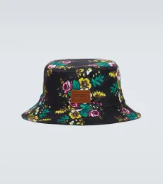 Floral satin bucket hat Floral satin bucket hat
