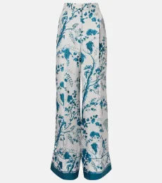 Floral silk pajama pants Floral silk pajama pants
