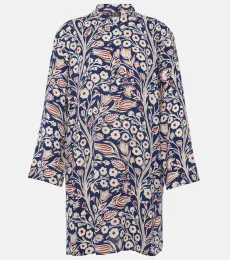 Floral silk tunic Floral silk tunic
